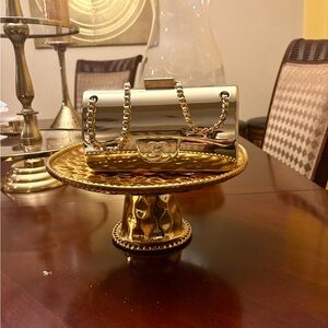 Gold Chain Clutch Bag